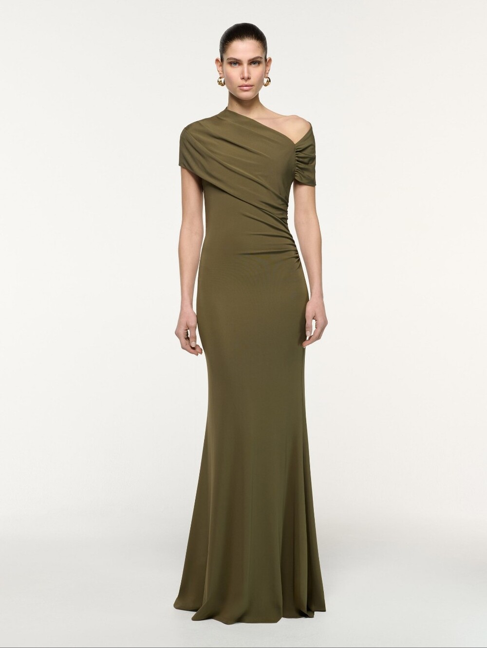 Roland Mouret Asymmetric Drape Gown